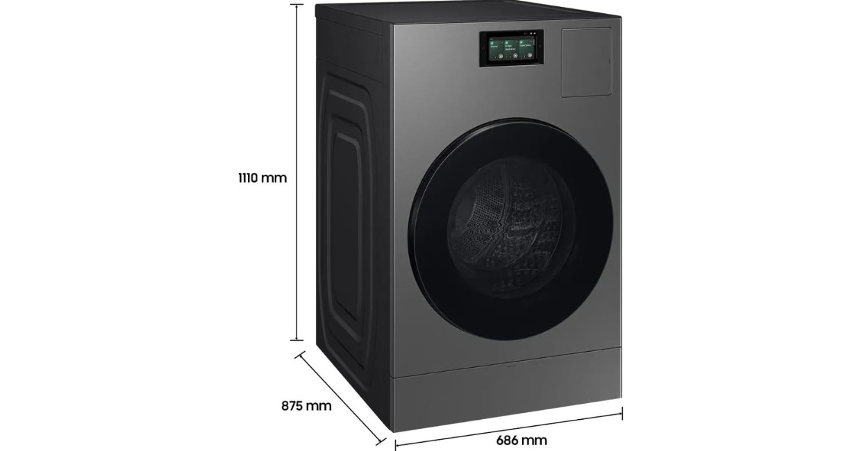 Maior máquina de lavar roupa